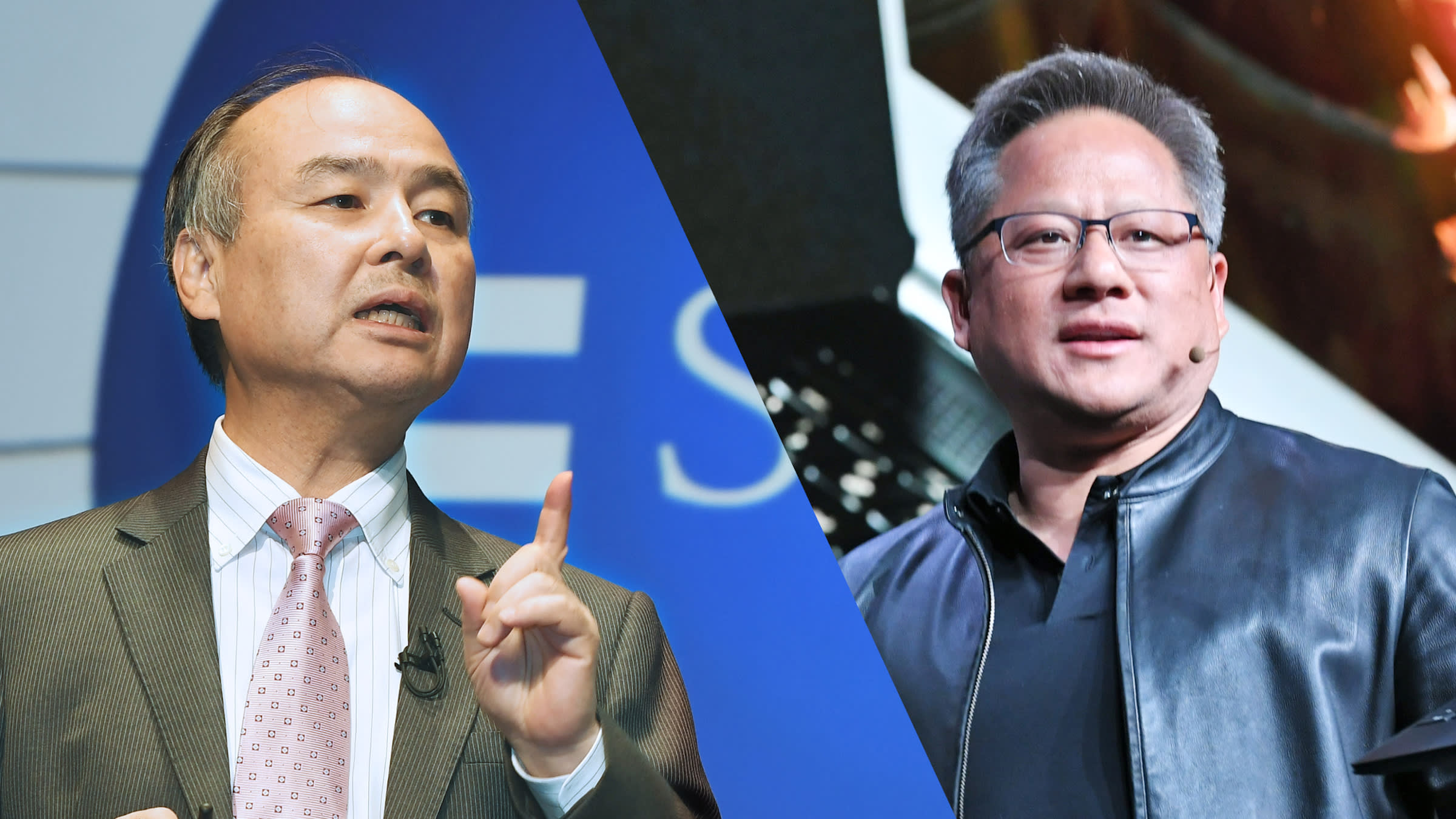 softbank ceo Nvidia CEO