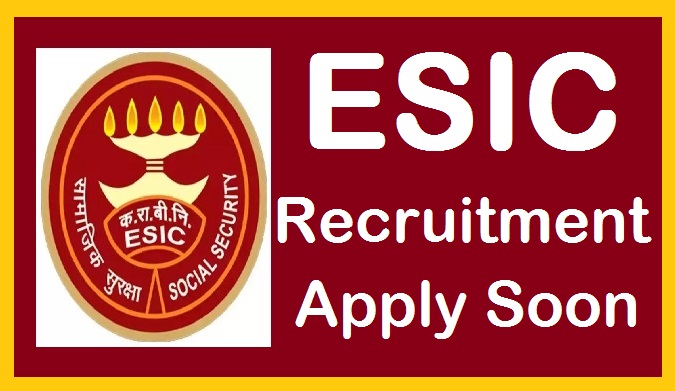 ESIC recruitment 2024