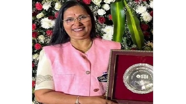 woman use to sweep at bank becomes agm