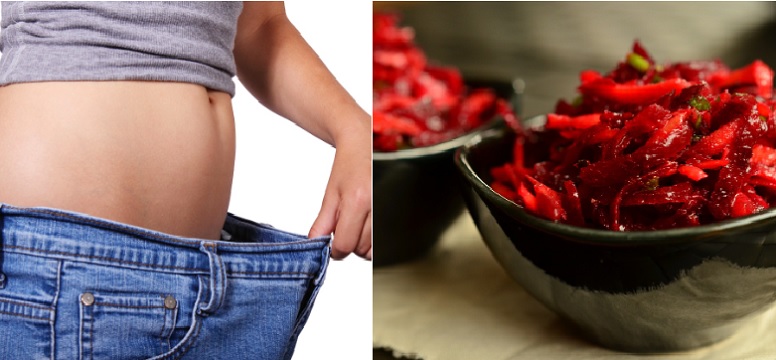 woman reduces belly fat