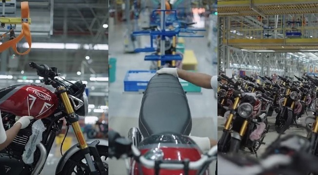 Triumph Speed 400 delivery