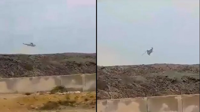 Helicopter crashed in Pakistan