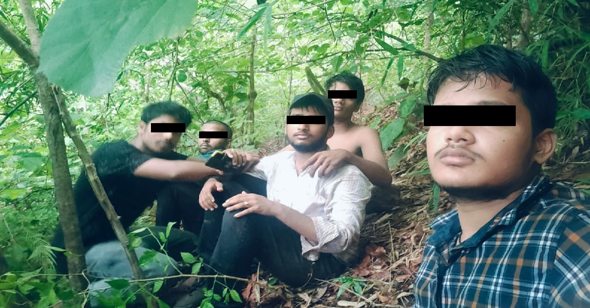 five students go missing in saptasajya hill