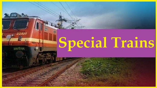 special trains for holi