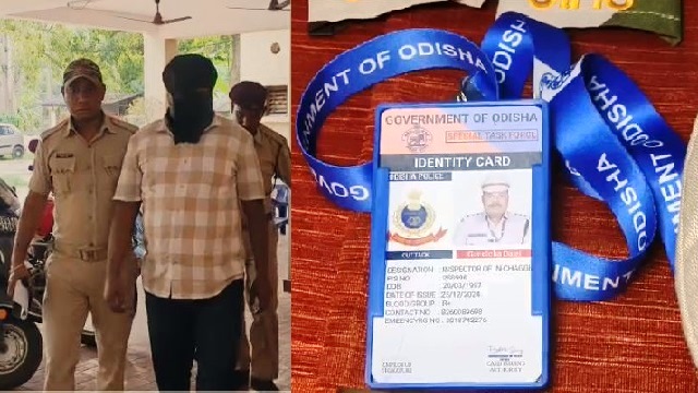 Fake Police Inspector arrested