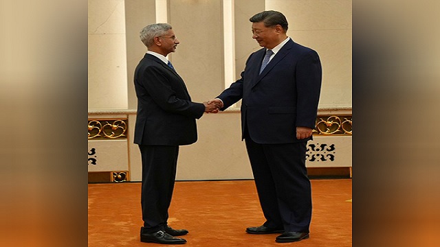 EAM Jaishankar meets Xi Jinping