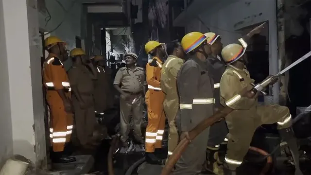 Fire breaks out in Lucknow