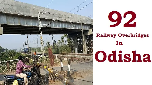 railway overbridges in Odisha