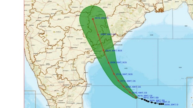 Cyclone ‘Montha’ now 750 km south of Gopalpur