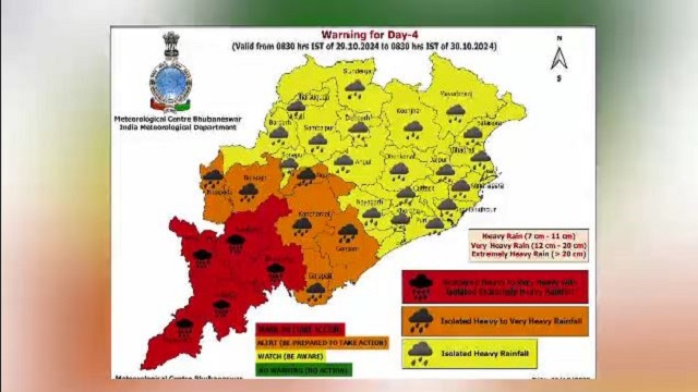 Cyclone 'Montha' expected to bring rain across Odisha